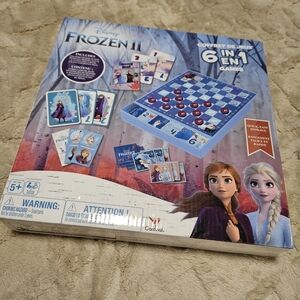 Disney Frozen II Multi-Game Set - Blue and White